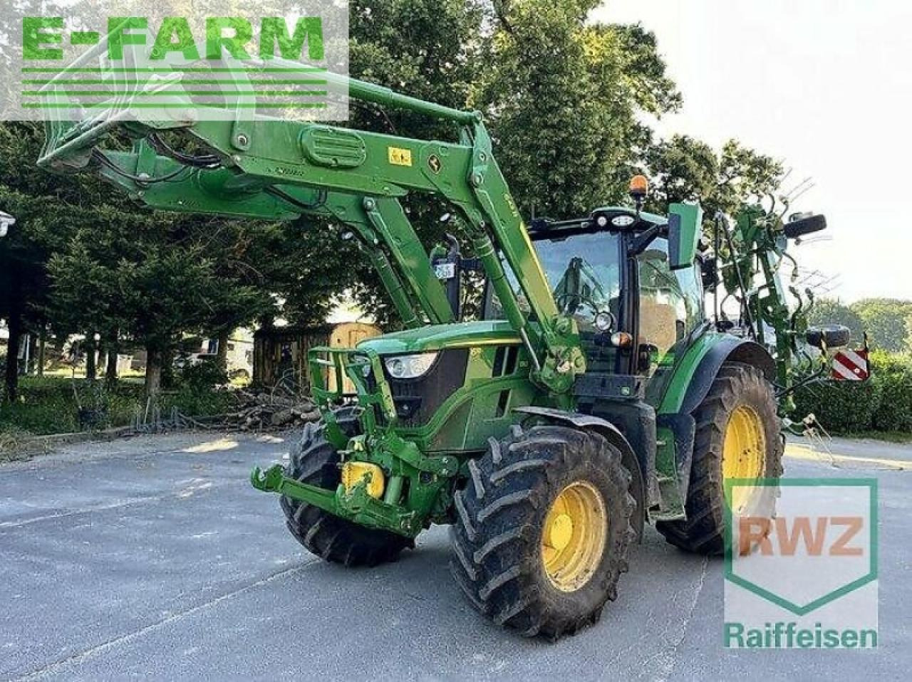 Farm tractor John Deere 6r 130