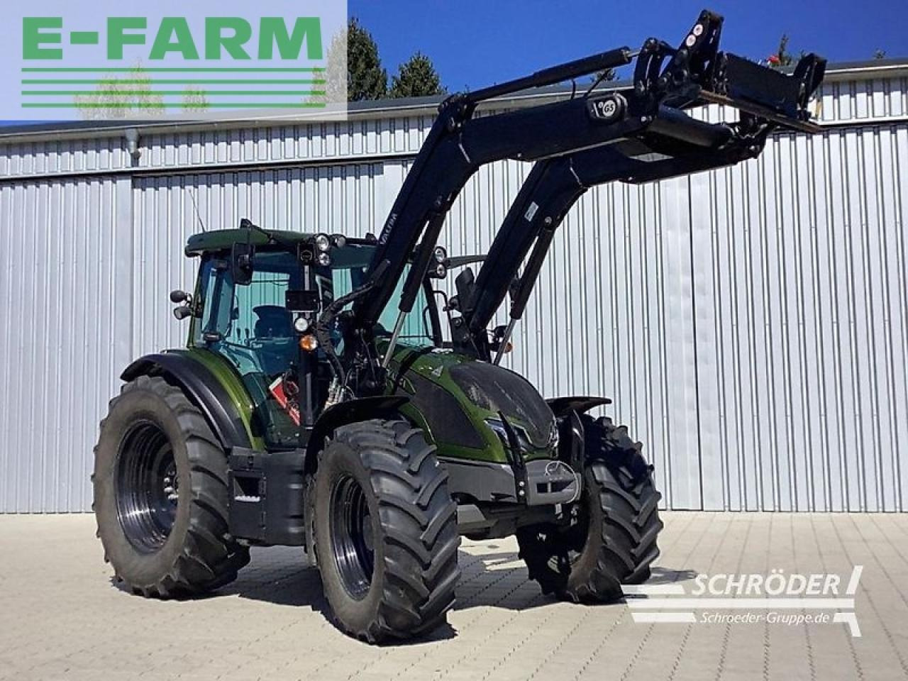 Farm tractor Valtra g 125 eh