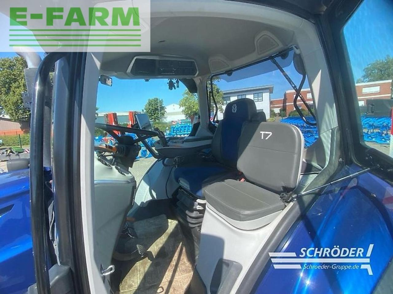 Farm tractor New Holland t 7.315 hd ac HD