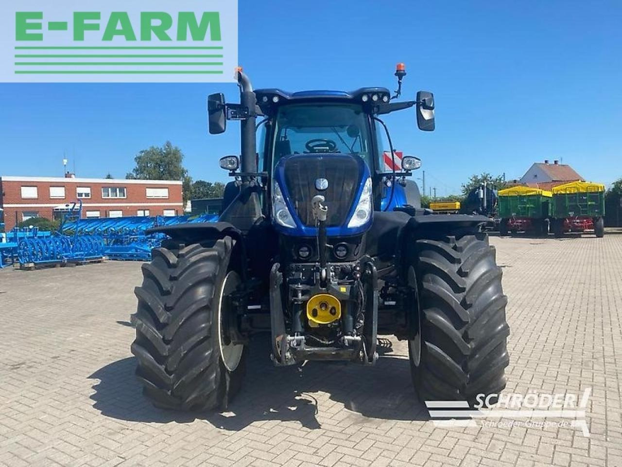 Farm tractor New Holland t 7.315 hd ac HD