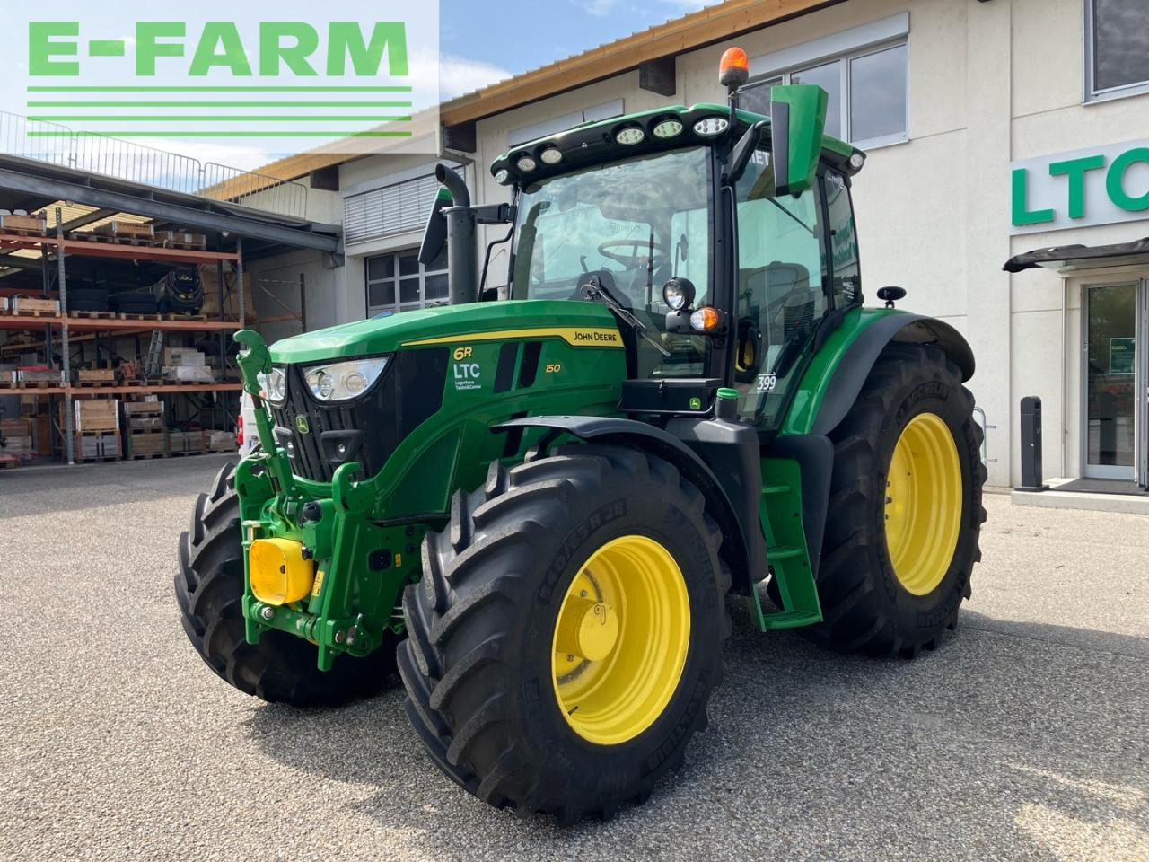 Farm tractor John Deere 6R 150