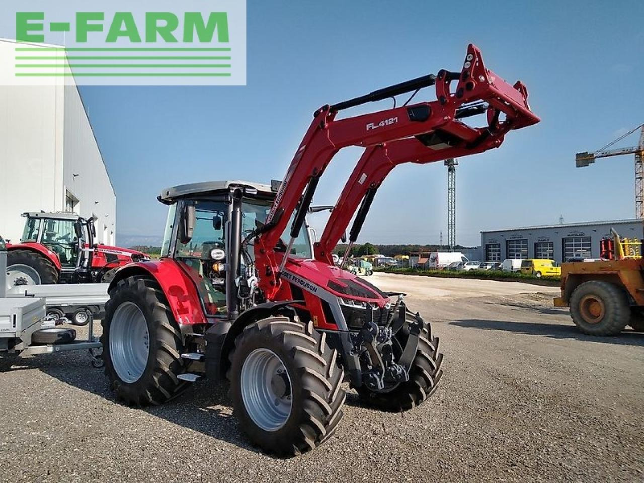 Farm tractor Massey Ferguson mf 5s.145 dyna-6 efficient Efficient