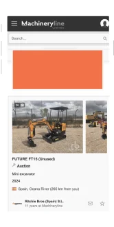 Mobile banner example