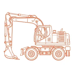 Wheel excavators