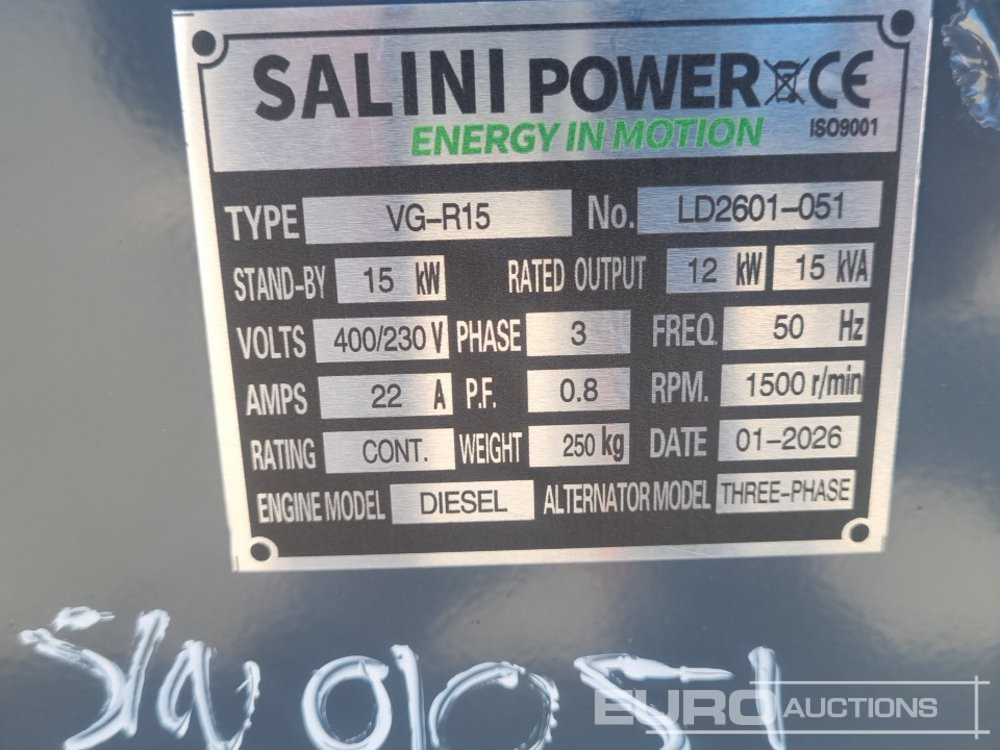 Salini VG-R15 (2026)